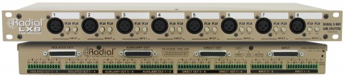 Radial LX8 発売！8CH のライン信号をノイズ無く3 系統にスプリット