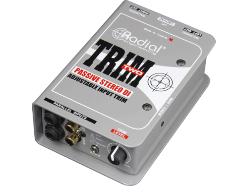 RADIAL Trim Two 発売！キーボード,DJ,パソコンなどのライン信号用 DI ボックス