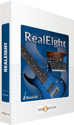 Musiclab RealEight 発表！8弦ギターのソフト音源が登場！