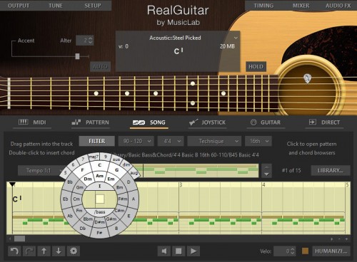 MusicLAB REAL GUITAR 4 発表！ヒューマナイズ機能追加でさらに細かく調節可能に