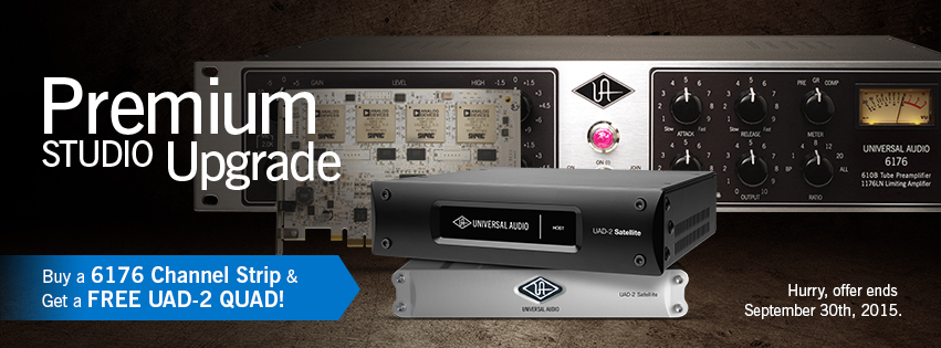 Universal Audio 6176 購入でUAD-2 QUAD COREが無償バンドル！