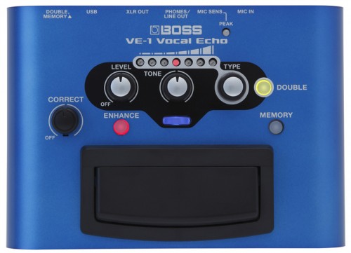 BOSS VE-1 |ワンタッチで簡単操作のボーカルエフェクト