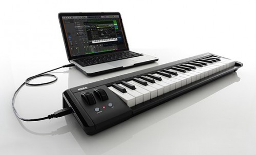 シンプルデザインの小型MIDI鍵盤 KORG micro KEY2 シリーズ