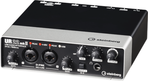 人気オーディオインターフェイスが配信用にループバック備えてリリース Steinberg UR22mk2
