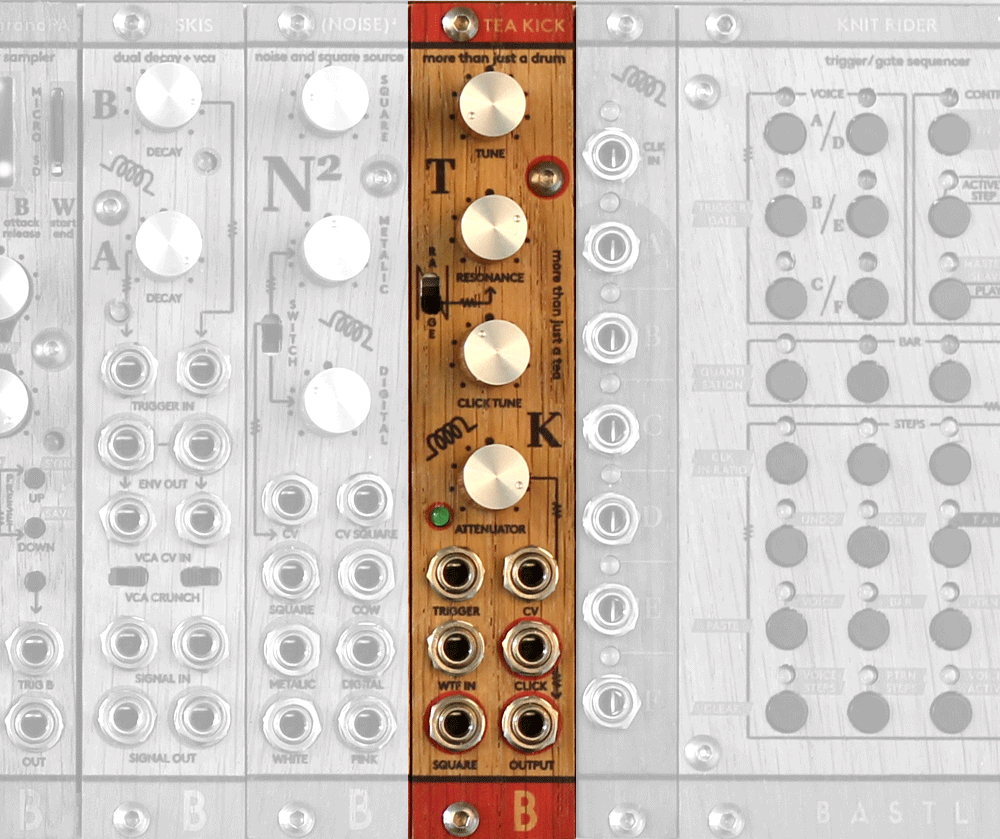 bastl ABC モジュラーシンセ ユーロラック Bastl Instruments ユーロラック・モジュラー・シンセサイザーの