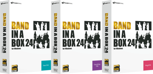 曲名や歌手を入力すると似たスタイルが検索可能に！Band-in-a-Box 24 for Windows