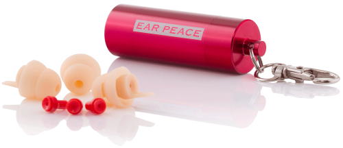 夏フェスやライブなどの大音量から耳を保護する高性能イアープラグ(耳栓) EAR PEACE