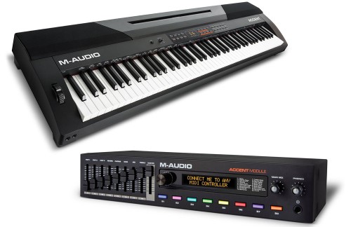 【NAMM 2016】M-Audio Accent シリーズ発表！手軽なステージピアノ＆ピアノ音源モジュール