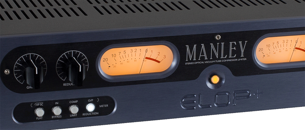 Manley ELOP+ 発売！ステレオ チューブリミッター/コンプレッサー