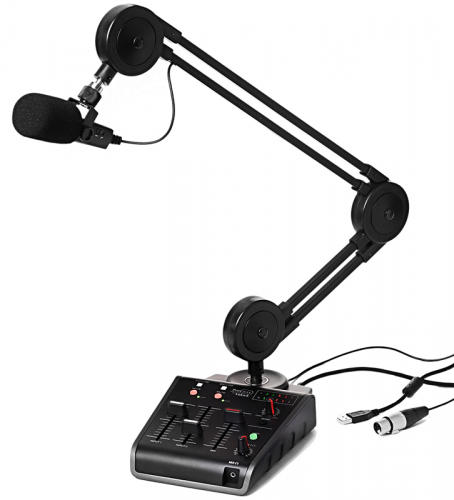 いつでも録音準備オッケーなデスクトップシステム Miktek ProCast