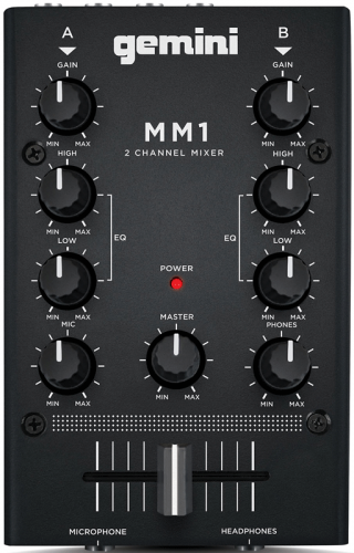 価格も手頃！コンパクトDJミキサー Gemini DJ MM1 発売