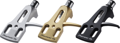 Pioneer DJ アナログターンテーブル用ヘッドシェル 3色のバリエーションで発売
