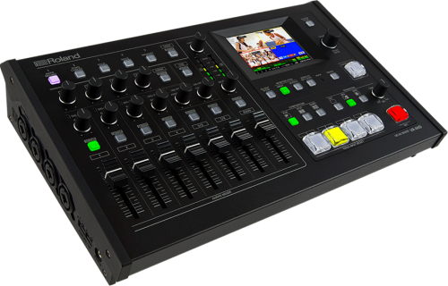 映像と音声の両立したフルHD対応オールインワンAVミキサー Roland VR-4HD