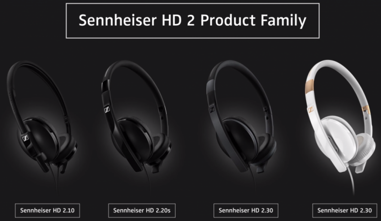 sennheiser HD 2 Series 発表！コンパクトで軽量モデル
