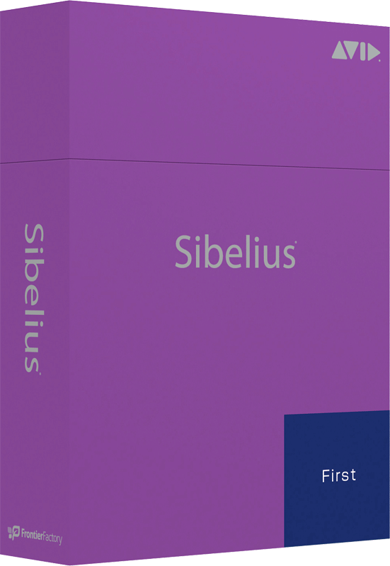 楽譜作成ソフト AVID Sibelius First DL CARD版 発売！