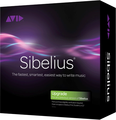 Sibelius（バージョン：1~7.5）から最新版へバージョンアップする方法