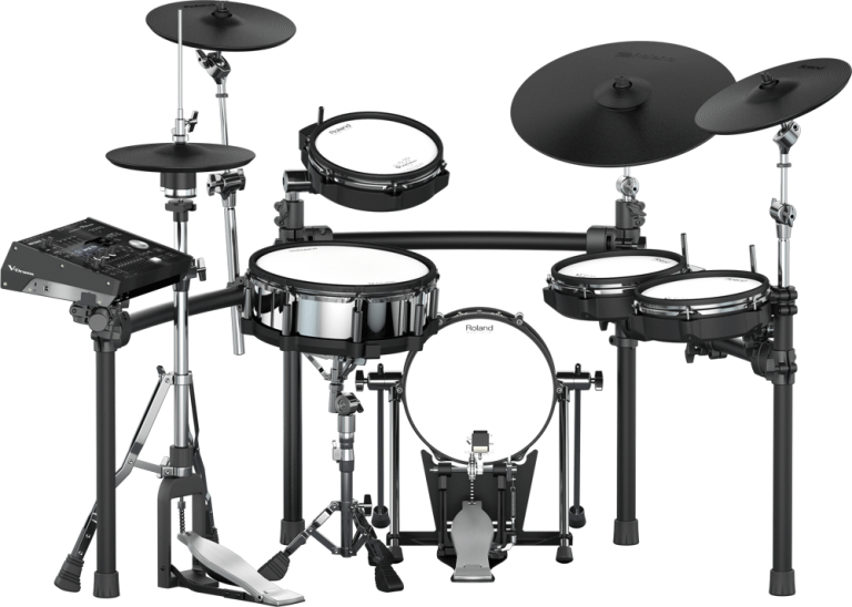 Roland Vドラム フラッグシップ・ モデルの魅力をコンパクトに凝縮したドラムセット TD-50K