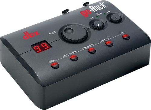 ありそうでなかった便利なコンパクトPAプロセッサー dbx goRack