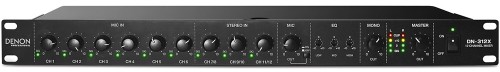 6chマイクプリ搭載のラック型ミキサー DENON DN-312X 発表