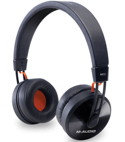 スタイリッシュなデザインも魅力なモニターヘッドホン M-AUDIO M50