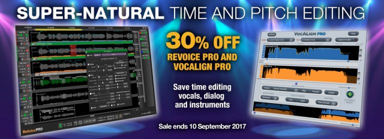 Synchro Arts VocAlign Pro 4 30％OFFキャンペーン