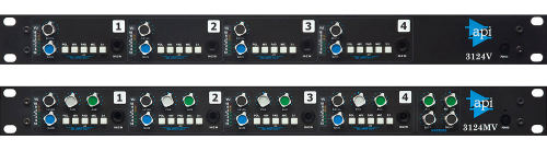【NAMM2017】API 3124V / 3124MV 発表！ディスクリートの4チャンネルプリアンプ