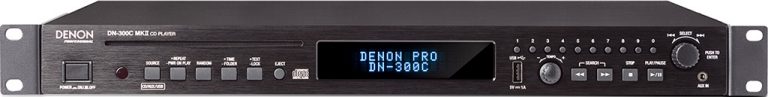 DENON Pro DN-300CMKII 発表！テンポ変更機能を搭載した手頃な業務用メディアプレーヤー