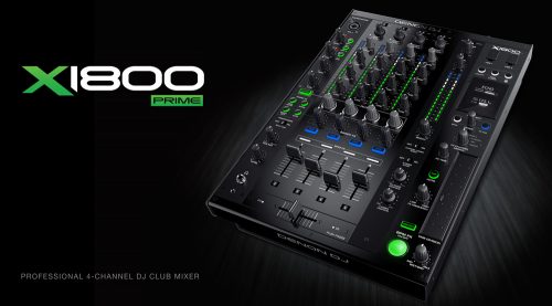 【NAMM2017】Denon DJ X1800 Prime発表！DVS機能／デュアルUSBポート対応DJミキサー