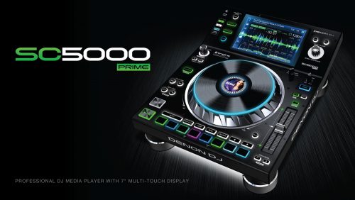 Denon DJ SC5000 Prime 発表！WAV／FLAC／ALAC対応DJプレーヤー