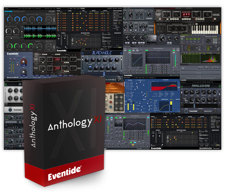Eventide Anthology XI 発表！23種類のプラグインと2900以上のプリセットを搭載