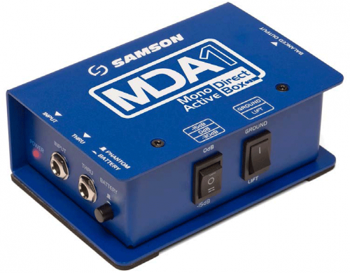 SAMSON MDA1 発売！アクティブ型ダイレクトボックス