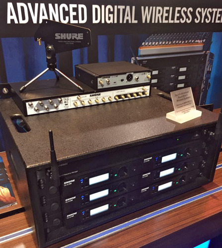 【NAMM2017】SHURE GLX-D Advanced 発表！ハーフラックの2.4GHz帯デジタル・ワイヤレス