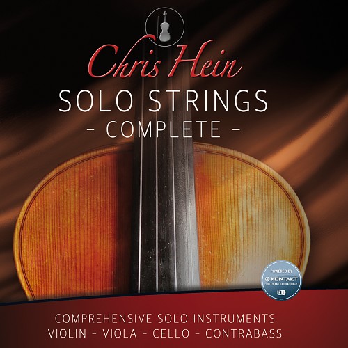 CHRIS HEIN SOLO STRINGS COMPLETE 発売！ソロ・ストリングス音源の4つをバンドル