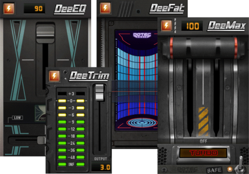 DOTEC-AUDIO DeeMax および COMPLETE PACK 発売！ユニークなデザインと操作性の国産プラグイン