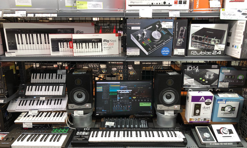 福岡 MIDIコントローラー コーナー