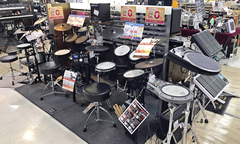 川崎 電子ドラム コーナー