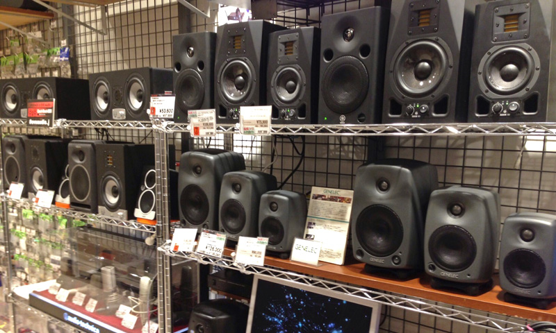 町田 モニタースピーカーコーナー