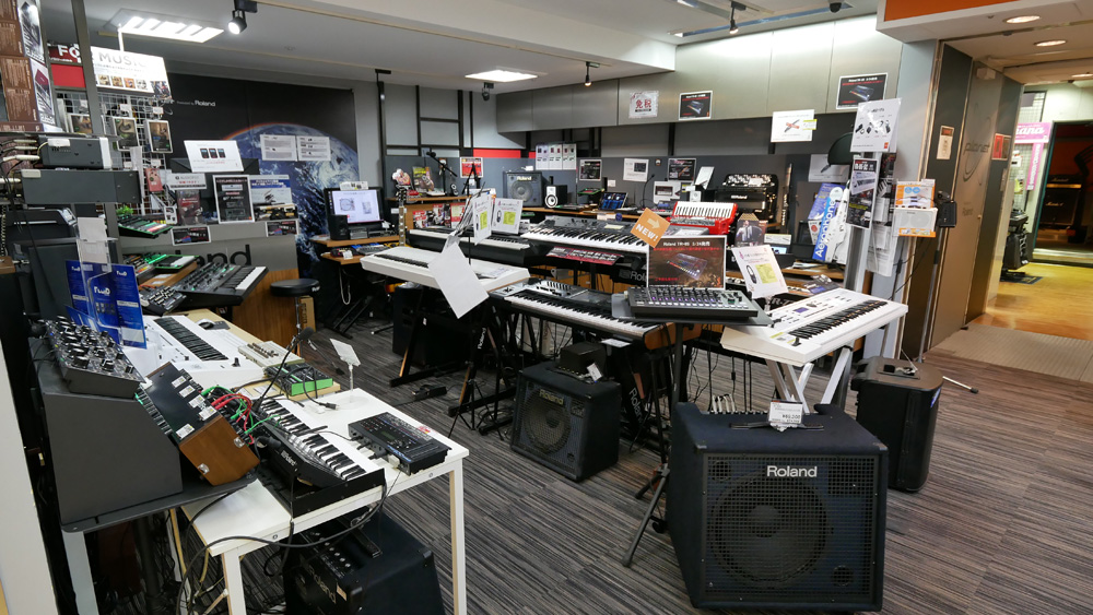 北海道最大級の展示数を誇るデジタル総合楽器店「Digiland Pro Shop 札幌パルコ店」