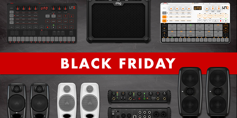 IK Multimedia 人気7製品がBlackFriday価格！ ～ ブラックフライデーセール 2019 ～