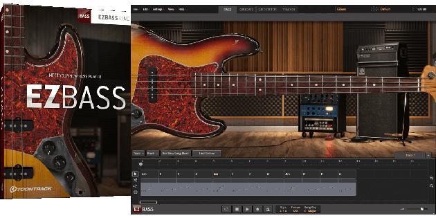 Toontrack EZbass | 作曲をサポートするベース音源