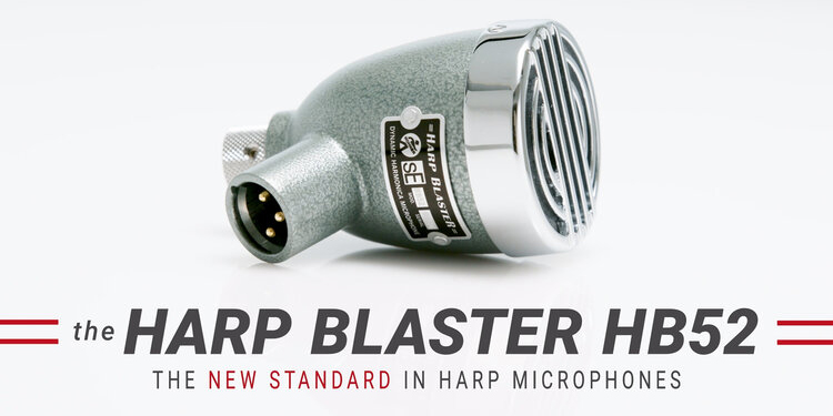 sE Electronics Harp Blaster HB52 | ダイナミック型ハーモニカ専用マイク