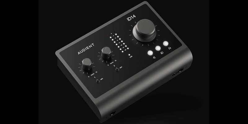 Audient iD14mkII | 人気インターフェイスがバージョンアップ