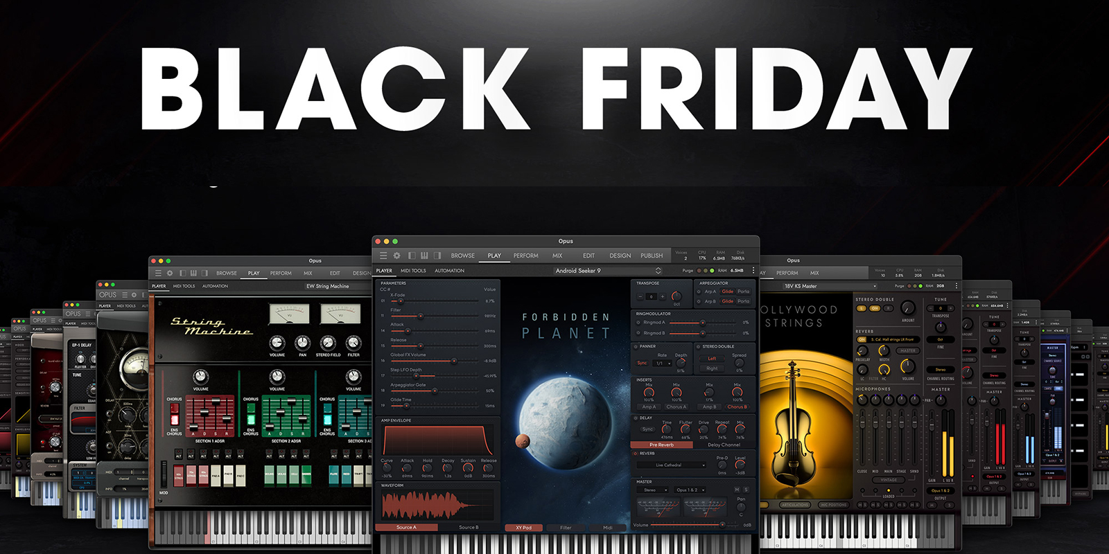 【ブラックフライデーセール 2022】EASTWEST 音源が最大50%OFF ！