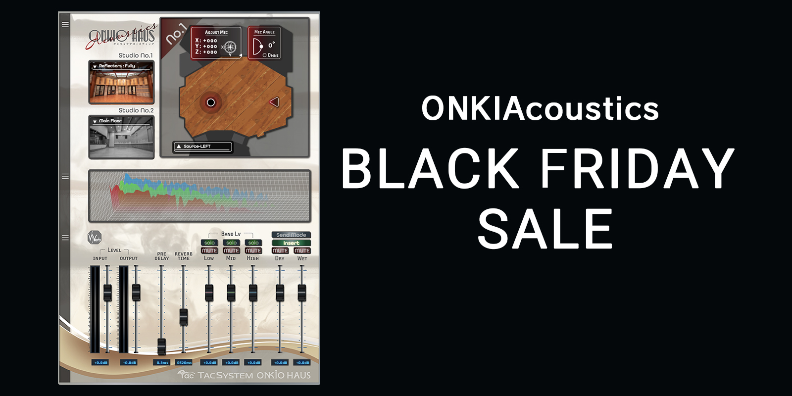【ブラックフライデーセール 2022】ONKIO Acoustics 20%OFFキャンペーン