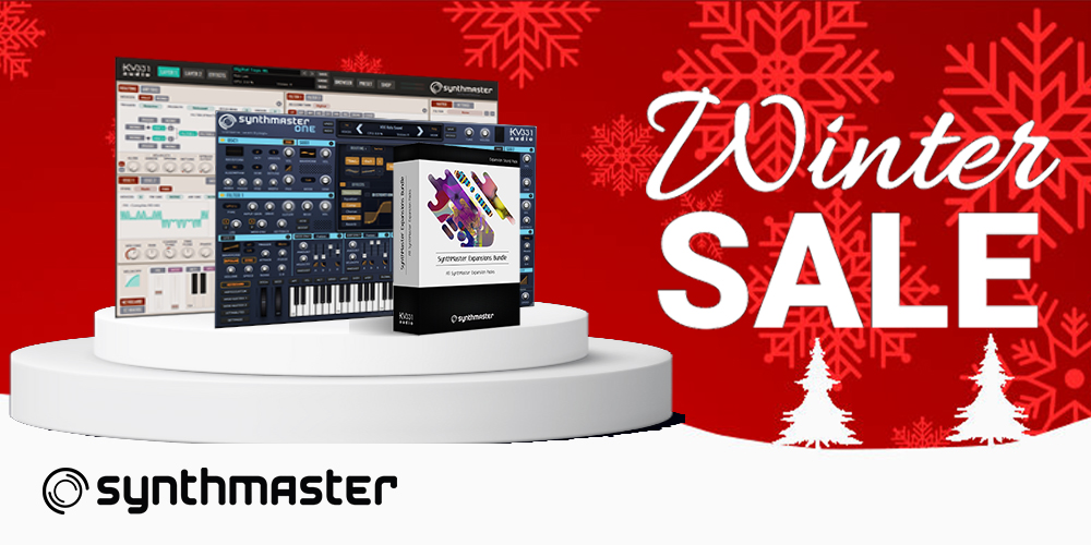 SYNTHMASTERシリーズが最大80％以上お得な冬のセール！