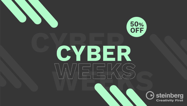 Steinberg 各種ソフト半額セール | Cyber Weeks セール2022