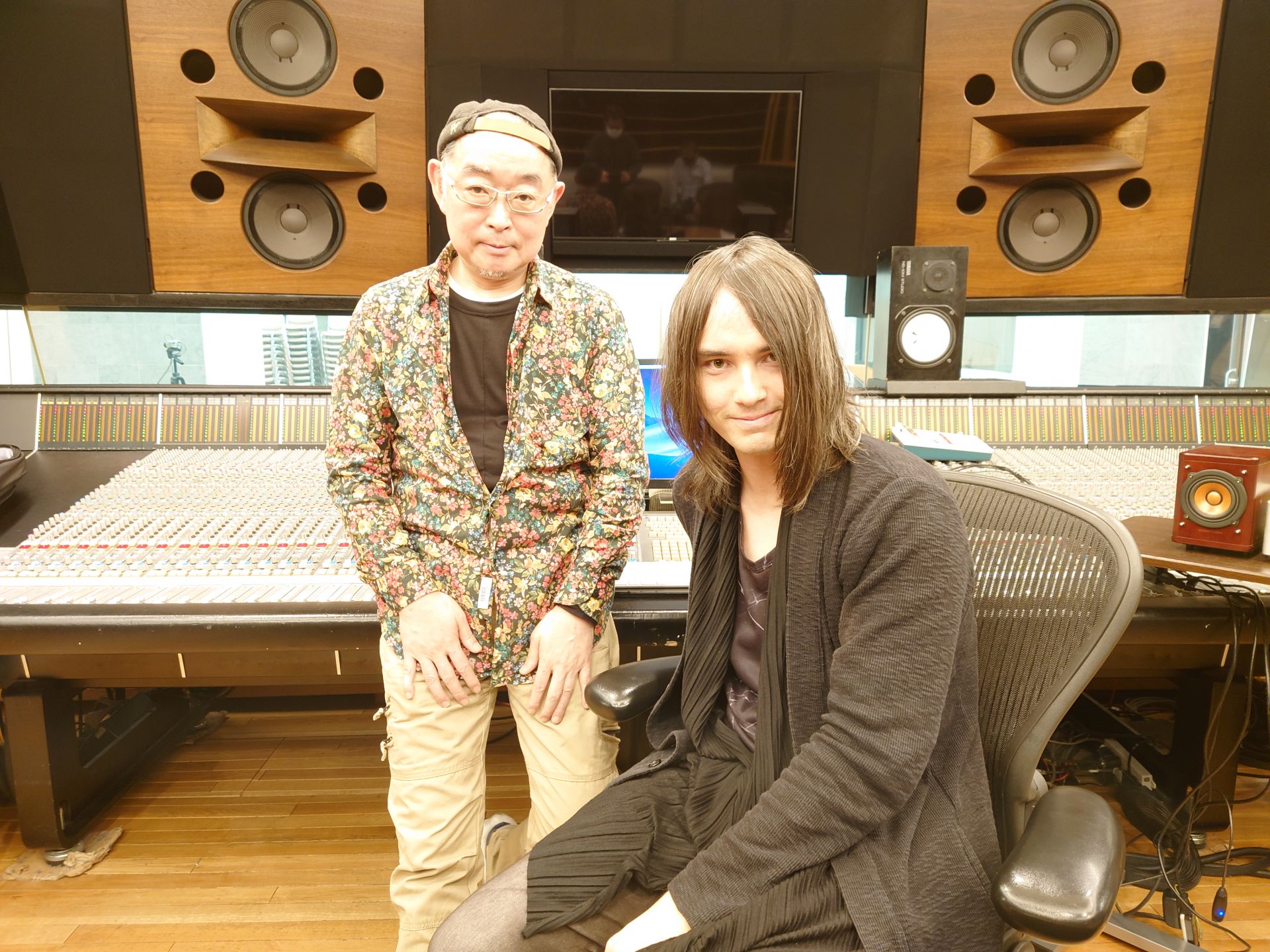 鎌田さんとMETALLIC BLUEさんのツーショット