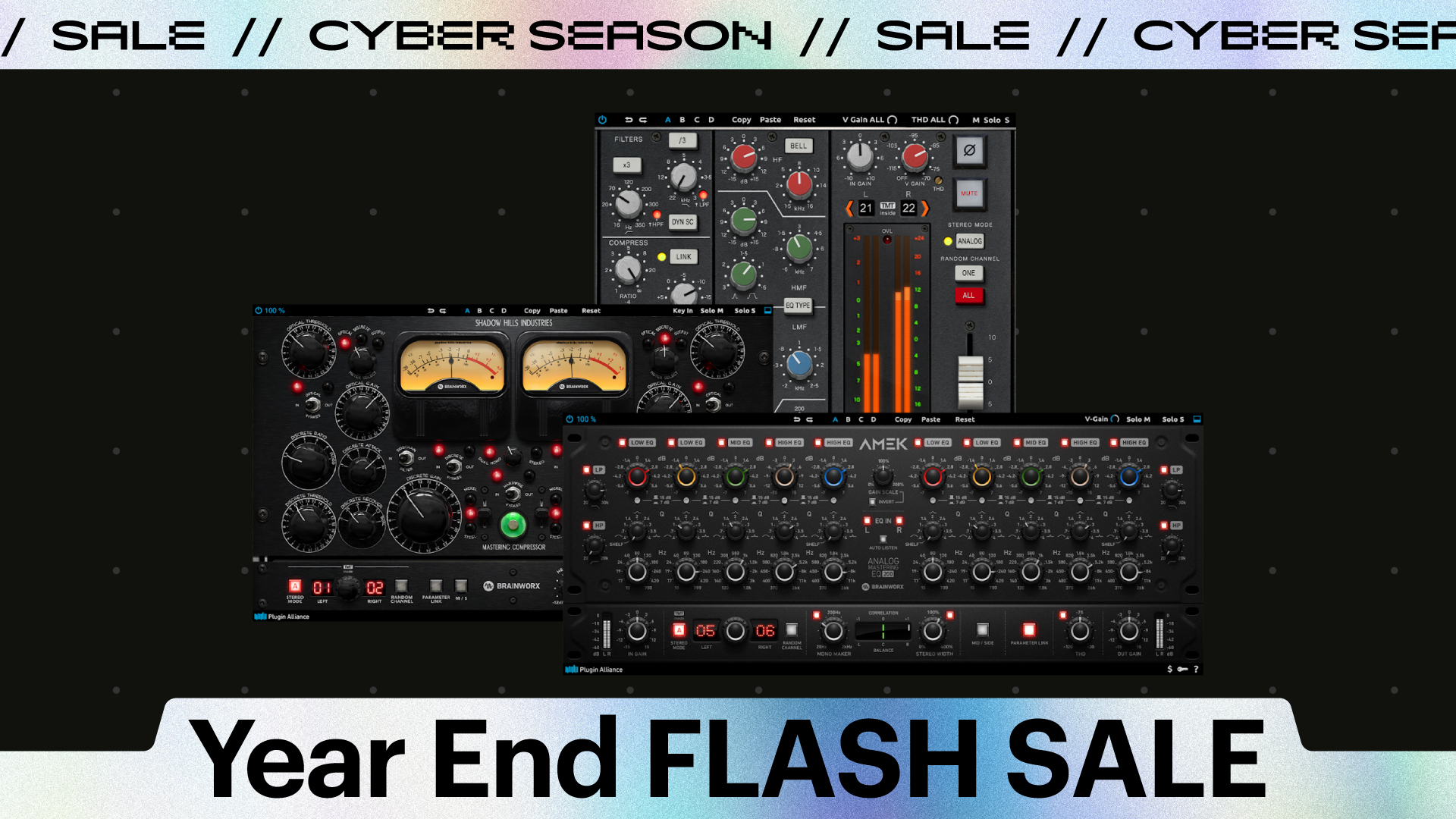 Plugin Alliance 各製品が最大85%オフの年末年始セール！