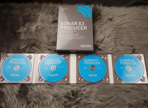 TASCAM「SONAR X3 PRODUCER」インストール方法