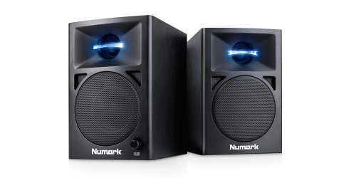 青色LEDでリスニング環境をスタイリッシュに演出！パワードスピーカー Numark「N-Wave 360」発売